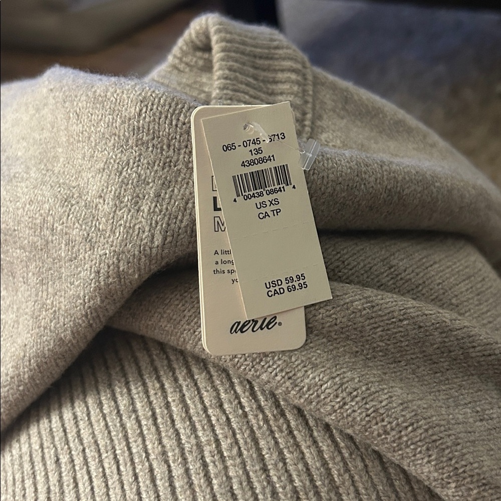 NWT Aerie Softest Luxe Crew Sweater - Picture 7 of 7